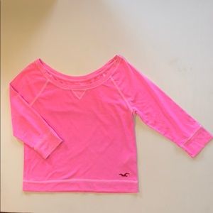 Pink Hollister shirt